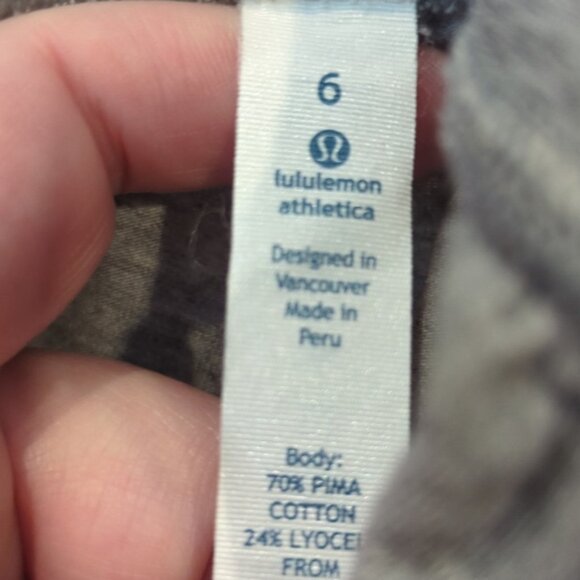 Lululemon Tie One On Pant Heathered Medium Grey - Picture 8 of 12